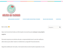 Tablet Screenshot of melecanacozinha.com